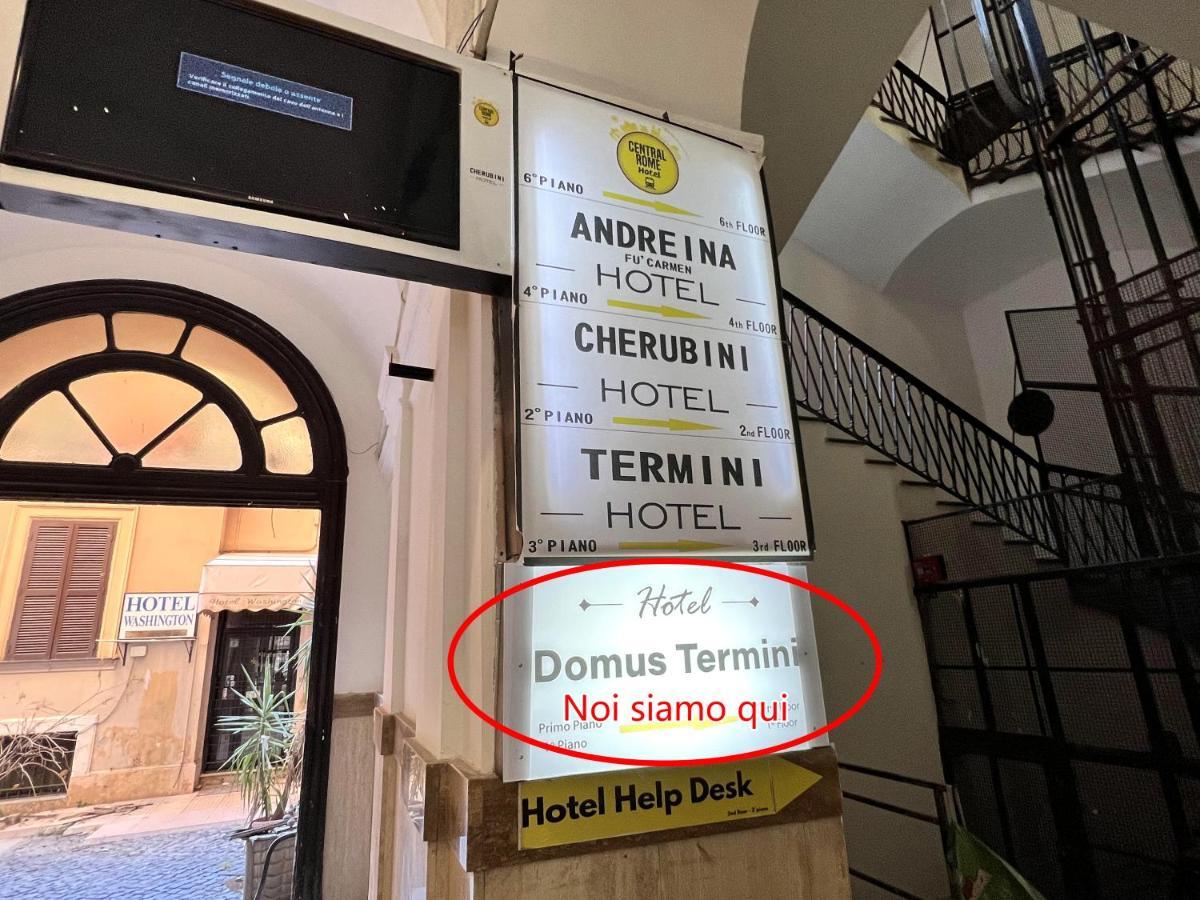 Hotel Domus Termini Roma Exterior foto